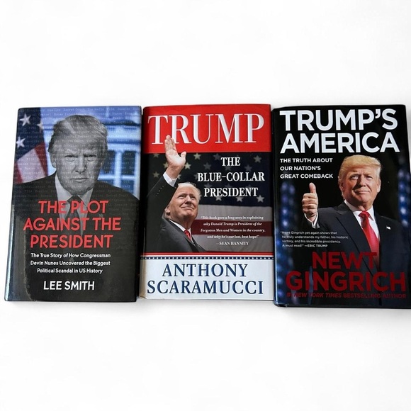 🇺🇸 Trump Collector’s 3-Book Bundle – Hardcover Set! - Picture 1 of 9